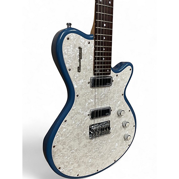 Used Godin Radiator Blue Solid Body Electric Guitar