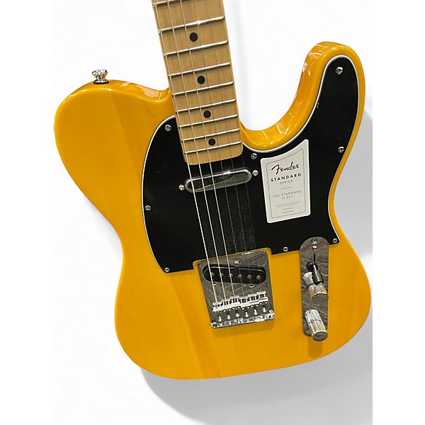 Used Fender Standard Telecaster Butterscotch Blonde Solid Body Electric Guitar