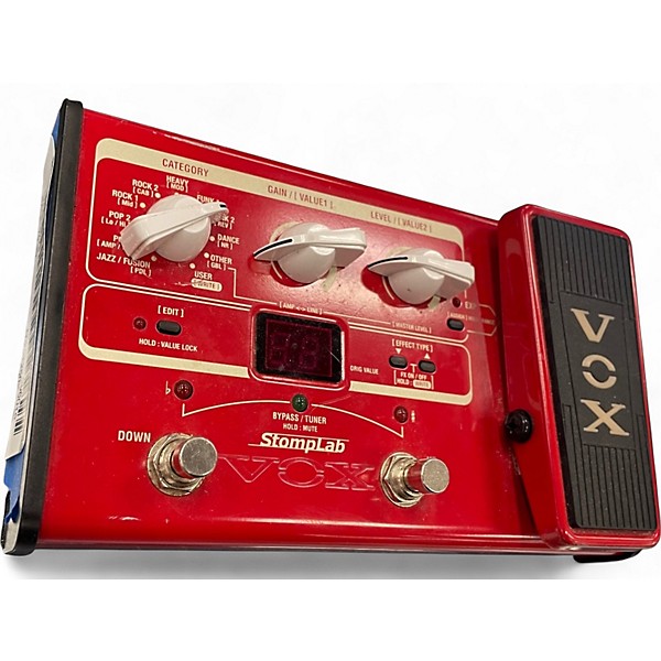 Used VOX StompLab IB Bass Effect Processor