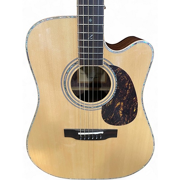 Used Zager ZAD-900CE AURA Natural Acoustic Electric Guitar