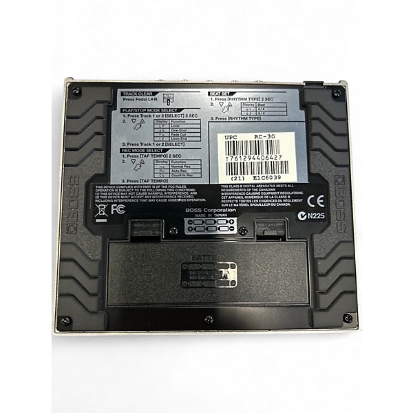 Used BOSS RC30 Loop Station Twin Pedal