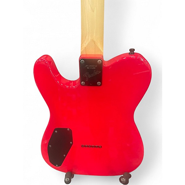 Used Fender Telecaster Red Solid Body Electric Guitar