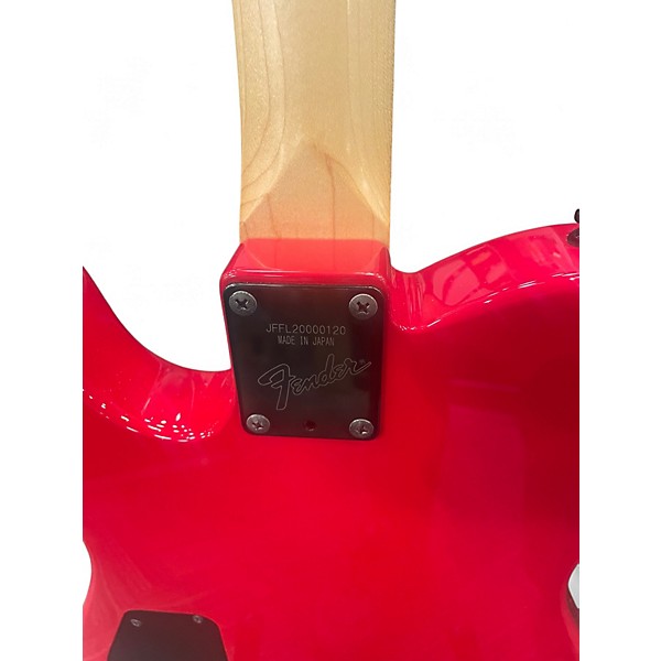 Used Fender Telecaster Red Solid Body Electric Guitar