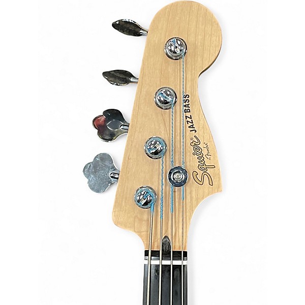 Used 2006 Squier Vintage Modified Fretless Jazz Bass 2 Tone Sunburst Electric Bass Guitar