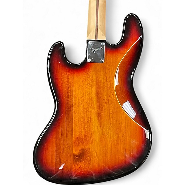 Used 2006 Squier Vintage Modified Fretless Jazz Bass 2 Tone Sunburst Electric Bass Guitar