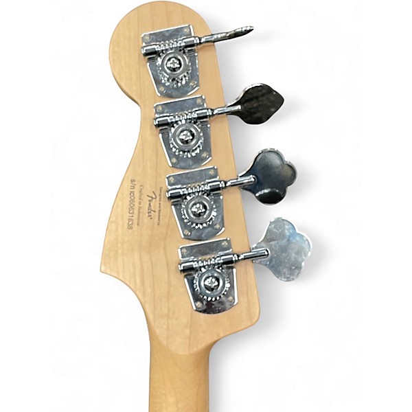 Used 2006 Squier Vintage Modified Fretless Jazz Bass 2 Tone Sunburst Electric Bass Guitar