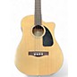 Used 2014 Fender cb100ce Natural Acoustic Bass Guitar