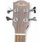 Used 2014 Fender cb100ce Natural Acoustic Bass Guitar