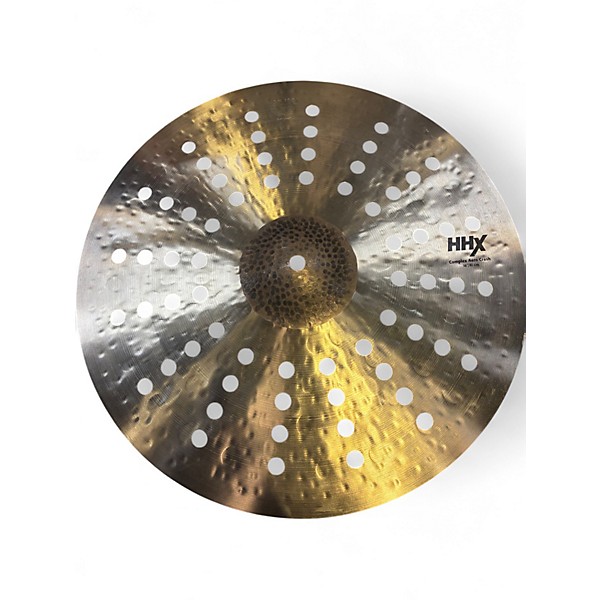 Used SABIAN 16in hhx complex aero crash Cymbal