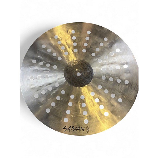 Used SABIAN 16in hhx complex aero crash Cymbal