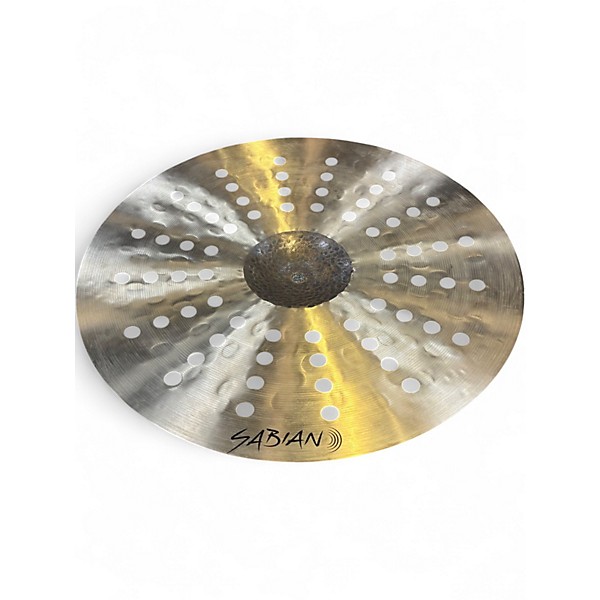 Used SABIAN 16in hhx complex aero crash Cymbal