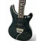 Used PRS SE Custom 24 Trans Black Solid Body Electric Guitar