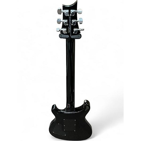 Used PRS SE Custom 24 Trans Black Solid Body Electric Guitar