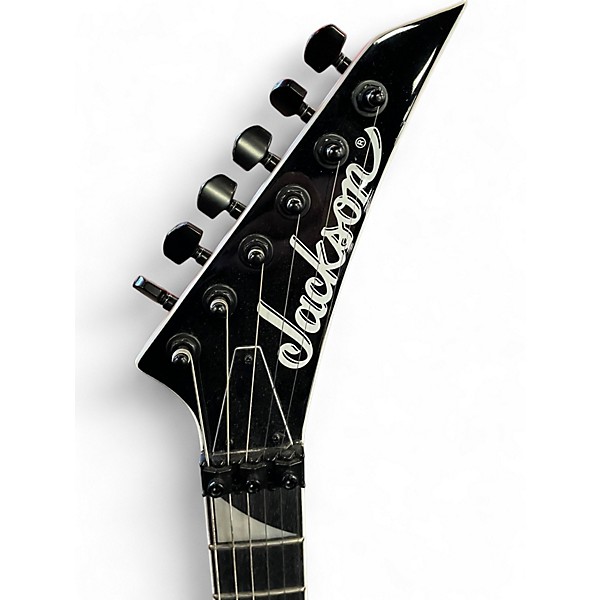 Used Jackson JS32 Dinky Trans Black Solid Body Electric Guitar