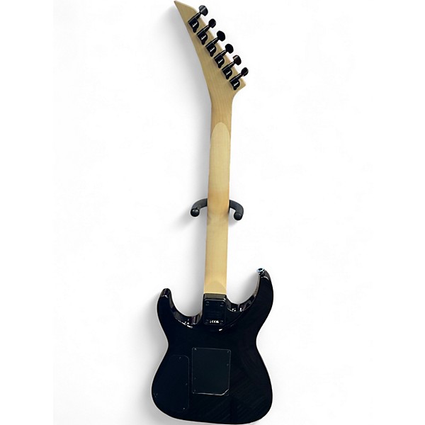 Used Jackson JS32 Dinky Trans Black Solid Body Electric Guitar