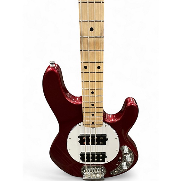 Used Sterling by Music Man Ray4HH Candy Apple Red Electric Bass Guitar