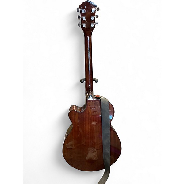 Used Fender FA135CE Concert Natural Acoustic Electric Guitar