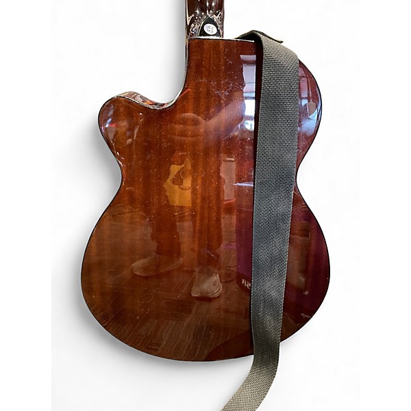 Used Fender FA135CE Concert Natural Acoustic Electric Guitar