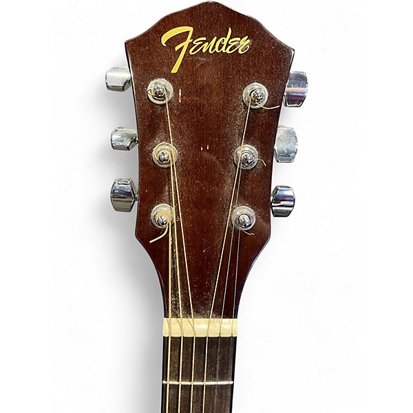 Used Fender FA135CE Concert Natural Acoustic Electric Guitar