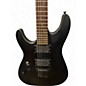 Used Schecter Guitar Research Damien 6 Left Handed Black Electric Guitar