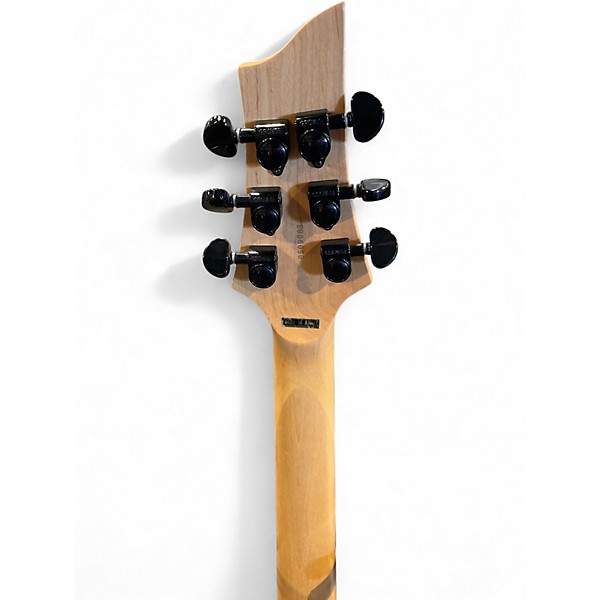 Used Schecter Guitar Research Damien 6 Left Handed Black Electric Guitar