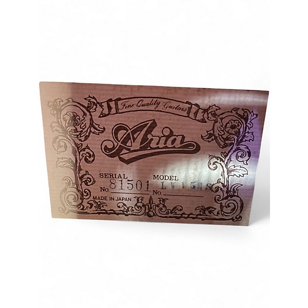 Used Aria LW 15MS BROWN Acoustic Guitar