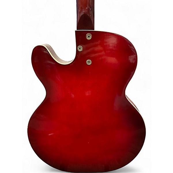 Used Harmony H54 RED BURST Hollow Body Electric Guitar