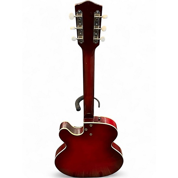 Used Harmony H54 RED BURST Hollow Body Electric Guitar
