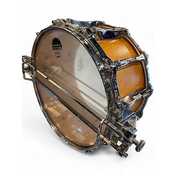 Used 1980s SONOR 14X7 LITE SNARE LD557MB SCANDINAVIAN BIRCH Drum