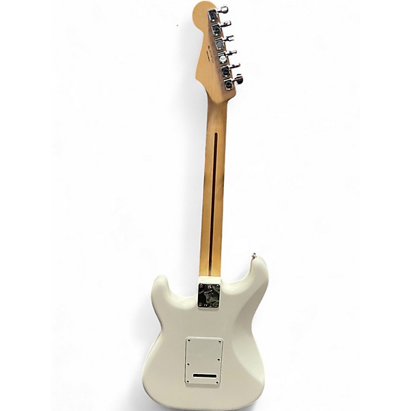 Used Fender Player Stratocaster HSS Polar White Solid Body Electric Guitar