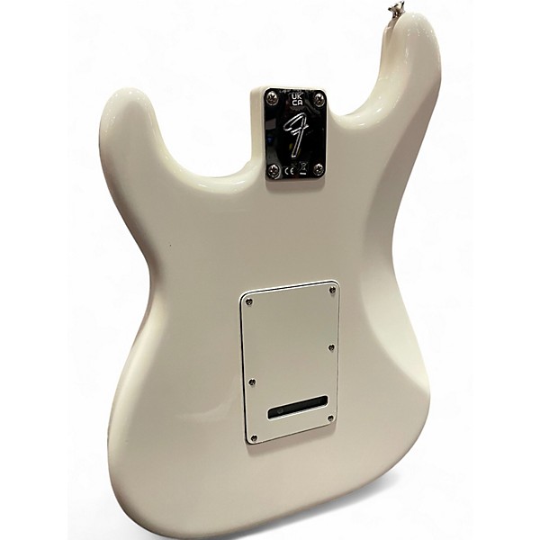 Used Fender Player Stratocaster HSS Polar White Solid Body Electric Guitar