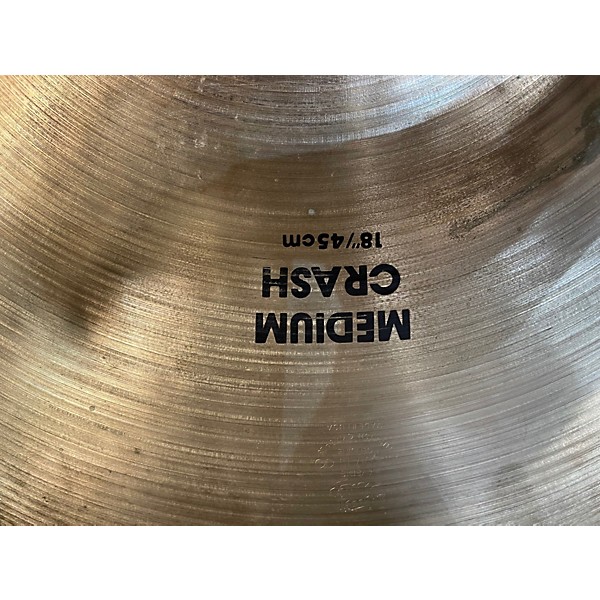 Used Zildjian 18in MEDIUM CRASH  Cymbal