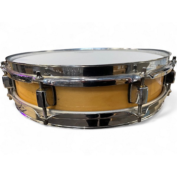 Used Pearl 3X13 Power Piccolo Snare Gold Drum