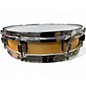 Used Pearl 3X13 Power Piccolo Snare Gold Drum
