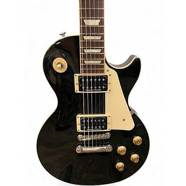 Used 2018 Gibson Les Paul Traditional Classic Ebony Solid Body Electric Guitar