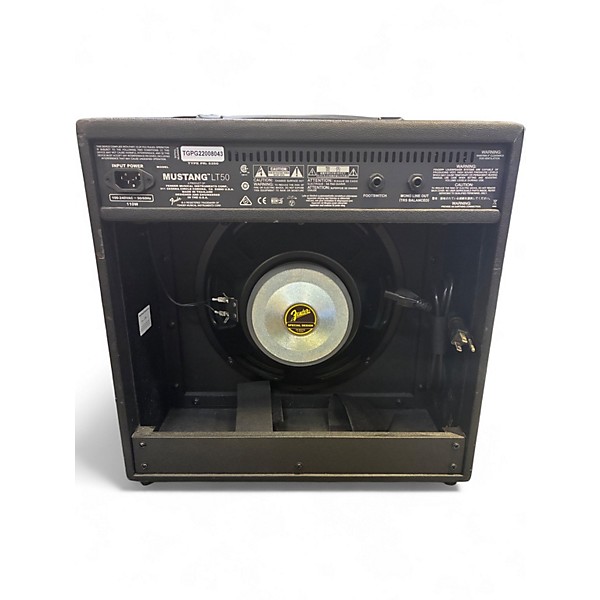 Used Fender Mustang LT50 50W 1x12 Guitar Combo Amp