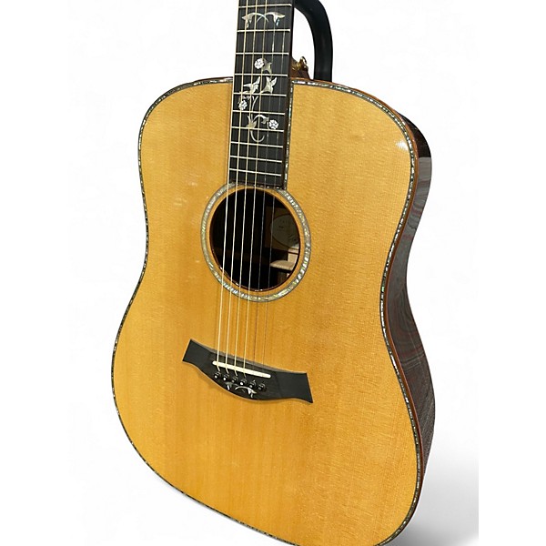 Used 2025 Taylor 910e Natural Acoustic Electric Guitar