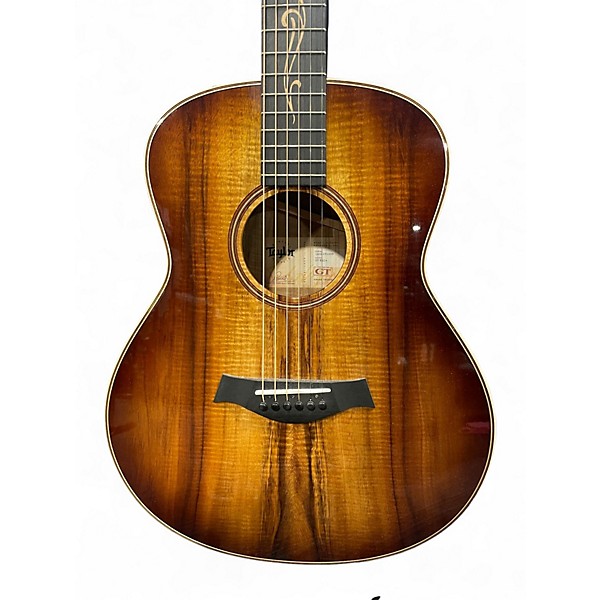 Used Taylor GT K21E Natural Acoustic Electric Guitar