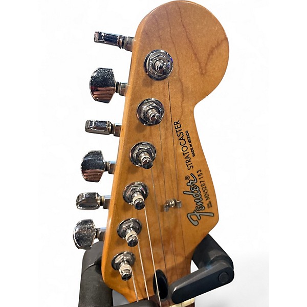 Used Fender Standard Stratocaster Black Solid Body Electric Guitar