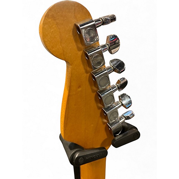 Used Fender Standard Stratocaster Black Solid Body Electric Guitar