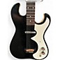 Vintage 1960s Silvertone 1446 Black Sparkle Solid Body Electric Guitar
