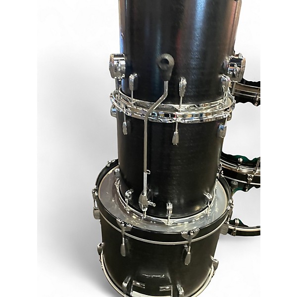 Used Franklin 5 Piece custom Black Drum Kit