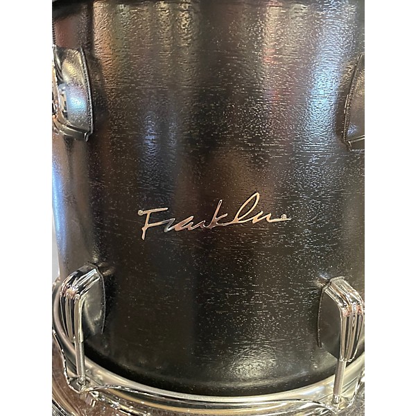 Used Franklin 5 Piece custom Black Drum Kit