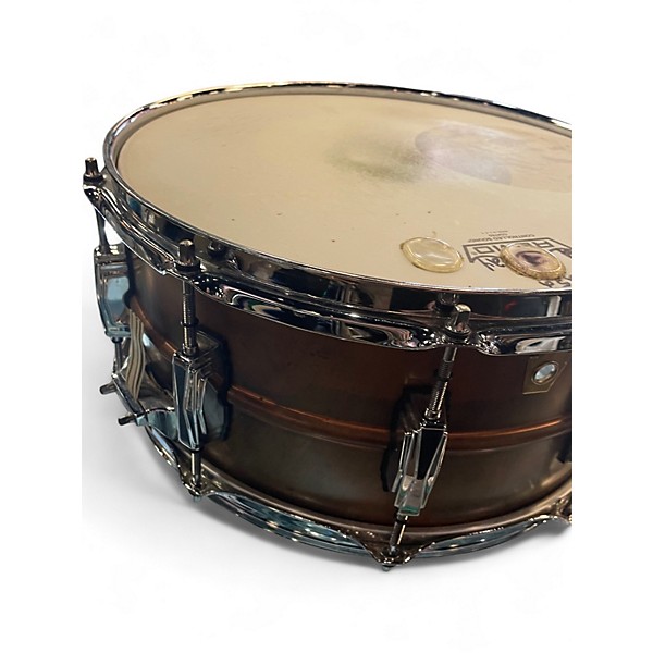 Used Ludwig 14X6.5 copper phonic Copper Drum