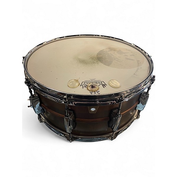 Used Ludwig 14X6.5 copper phonic Copper Drum