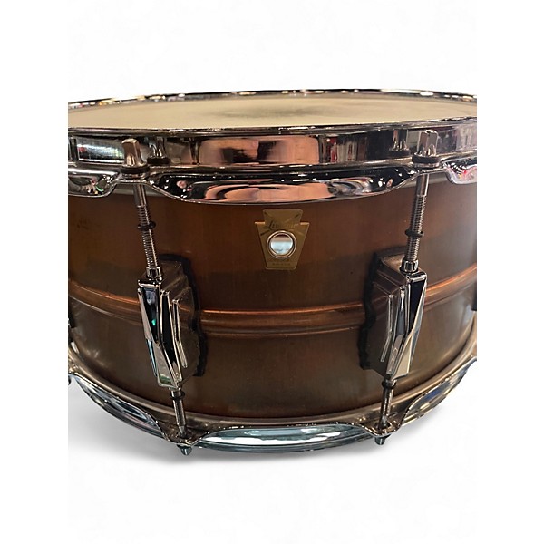 Used Ludwig 14X6.5 copper phonic Copper Drum