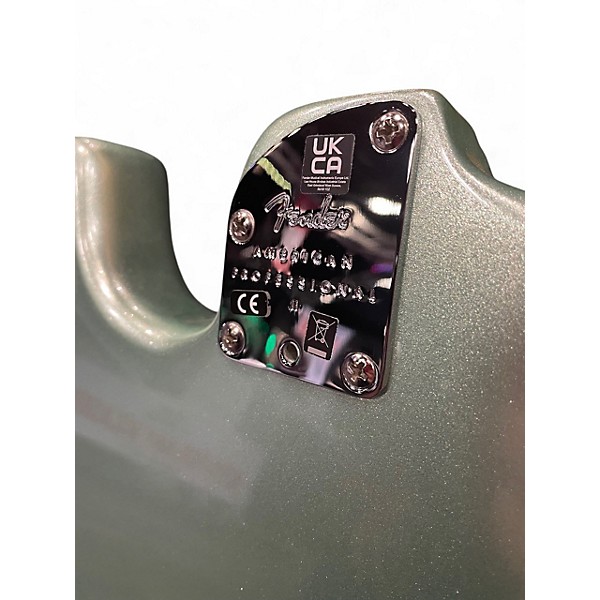 Used Fender American Professional II Stratocaster Mystic Green Solid Body Electric Guitar