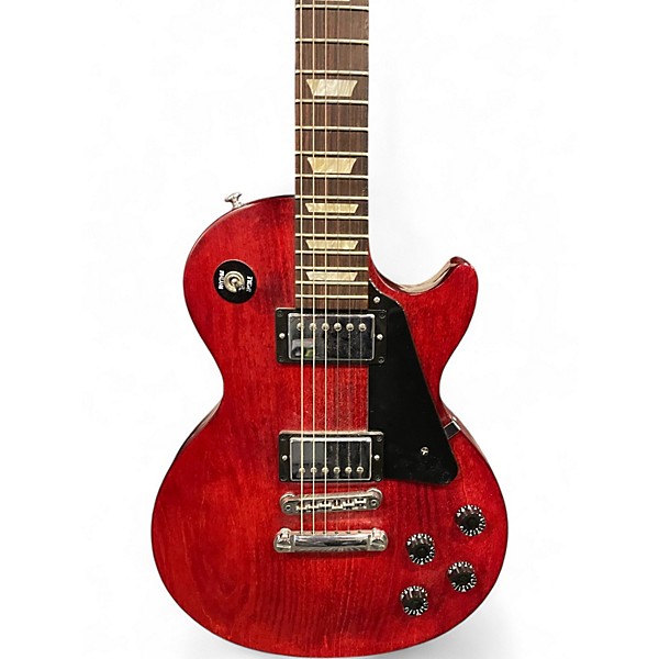 Used 2016 Gibson Les Paul Studio Worn Cherry Solid Body Electric Guitar