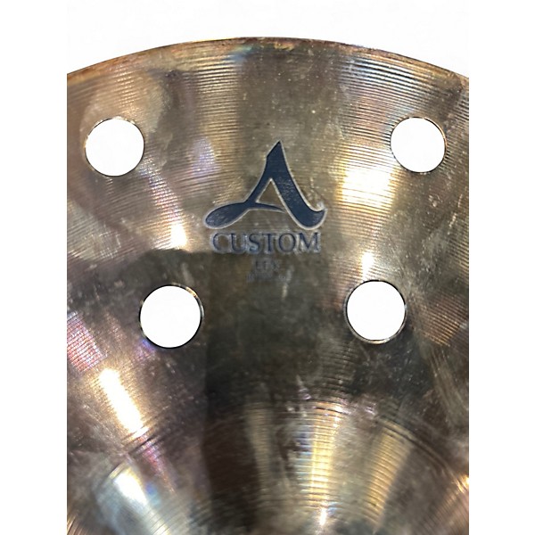 Used Zildjian 10in A Custom EFX Splash Cymbal