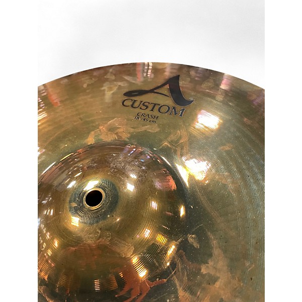 Used Zildjian 18in A Custom Crash Cymbal